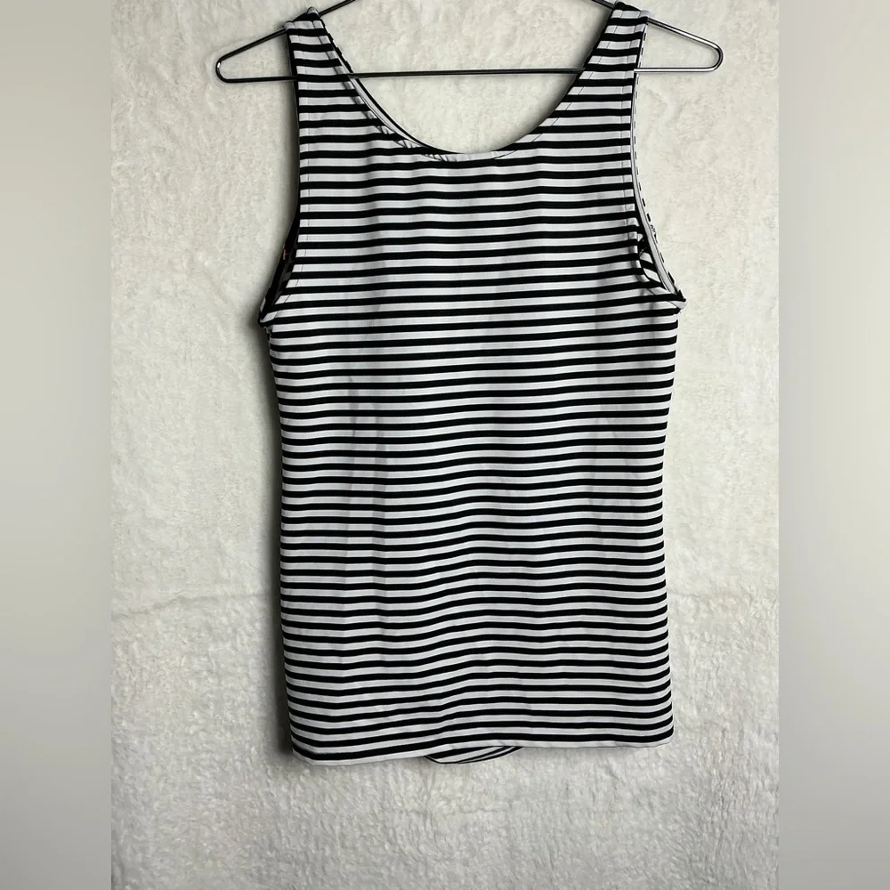 by MOTHERHOOD Black and White Tank Top SIZE M - Picture 4 of 9